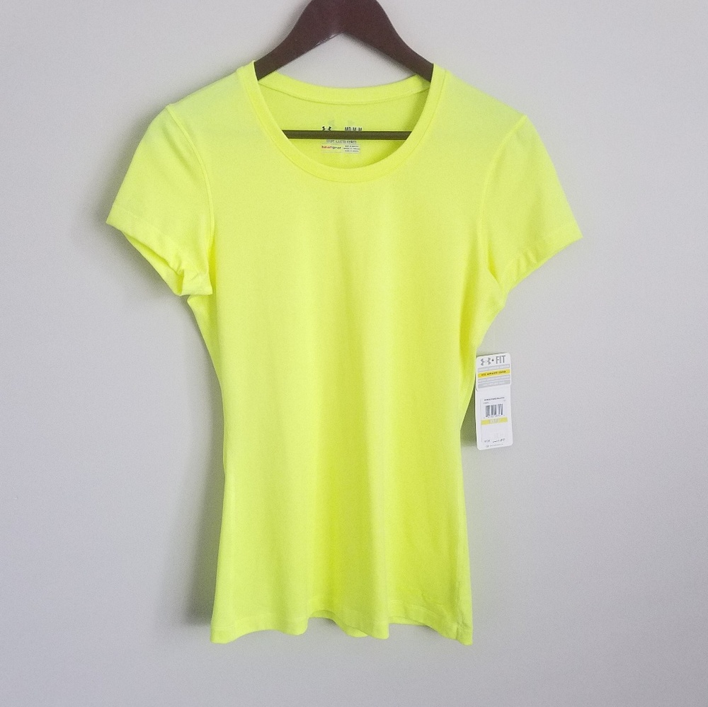 Under Armour Heat Gear Fitted Shirt Size Medium